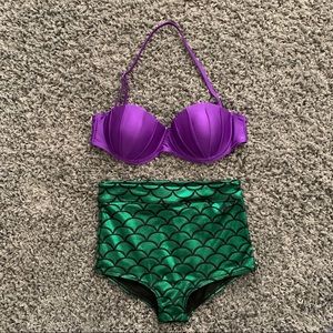 ❌❌SOLD❌❌ Little Mermaid Bikini Set
